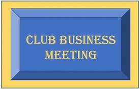 Business Meeting - 14th May